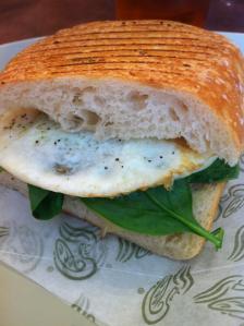 Mediterranean Egg White Sandwich from Panera Bread