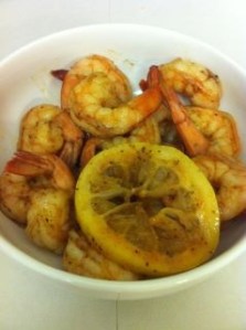 Cajun Boiled Shrimp from Joe Patti's Seafood Market in Pensacola Beach, Florida