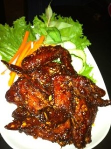 Thai Chicken Wings at The Pok Pok in Portland, Oregon
