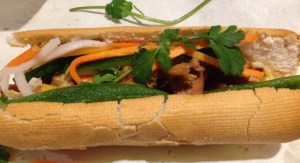Bahn Mi with grilled pork